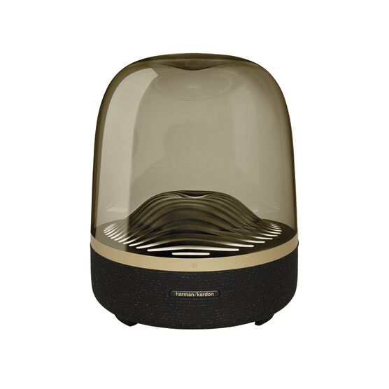Harman Kardon Aura Studio 3 - Elegant, BT Wireless Speaker with Premium  Design and Ambient Lighting- Black