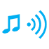 Over 300 music streaming services available with Wi-Fi streaming